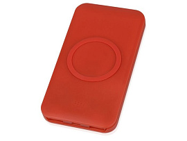 Портативное беспроводное зарядное устройство "Impulse", 4000 mAh (Красный)