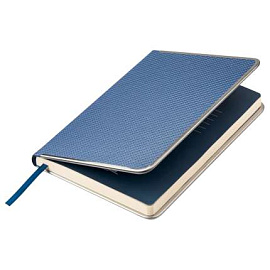 Ежедневник недатированный, Portobello Trend, Carbon, 145х210, 256 стр (Синий)