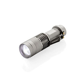 Карманный фонарик CREE, 3W (Серый)