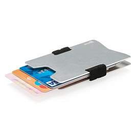 Чехол для карт с защитой от сканирования RFID (Серый)