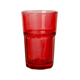 Стакан GLASS, 320 мл (Красный)