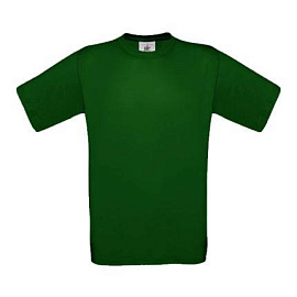 Футболка мужская Exact 150 (Тёмно-зелёный; M)