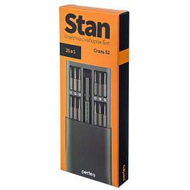 Perfeo отвертка Stan с набором бит (насадок) 25 в 1 (PF_A4874) ()