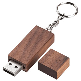 Флешка JUST WOOD (Коричневый)