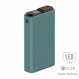 Внешний АКБ QS-20, 20000mAh, midnight-green, OLMIO