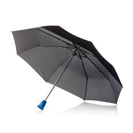 Складной зонт-автомат Brolly 21, 5" (Синий; Чёрный)