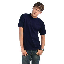 Футболка мужская Exact 190 (Синий-navy)