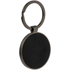 Брелок Gun Metal Circle, графитовый (чёрный)
