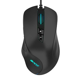 Мышь игровая HIPER RAVEN GM-6, черный (Дизайн корпуса для правой и левой руки) (Чёрный)