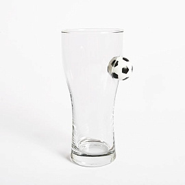 Пивной бокал с мячем "Pub Football" 500мл (Прозрачный)