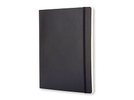 Записная книжка Moleskine Classic Soft XLarge, формат B5, блок в линейку, цвет бирюзовый (Чёрный)