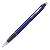 Ручка-роллер Cross Classic Century Translucent Blue Lacquer, цвет синий с чёрным