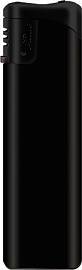 Пьезозажигалка многоразовая серия Matt Color/Black Cap Е-101 (Чёрный)