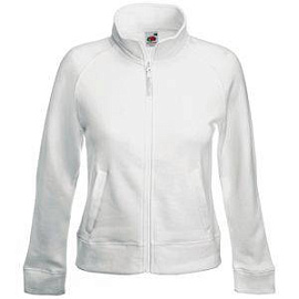 Толстовка женская "Lady-Fit Sweat Jacket" (Белый)