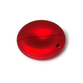 Флешка PL056, soft с чипом 4 гб. USB 2.0 (красный)