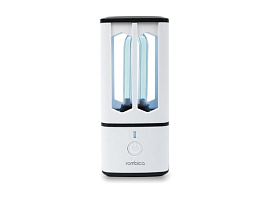 Портативная лампа бактерицидная ультрафиолетовая Rombica Sterilizer B1, белый/черный (Белый; Чёрный)