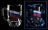 Патриотичная подарочная кружка «ФЛАГ РОССИИ»