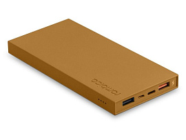 Внешний аккумулятор NEO ARIA, 10000 mAh, янтарный (коричневый)