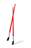 Палочки для перемешивания коктейля paint brush красные