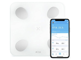 Умные диагностические весы Picooc Mini Lite White (6924917717339) (белый)