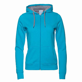 Толстовка STAN17W (Бирюзовый; серый)