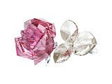 Украшение "Цветущая роза" c кристаллами Swarovski