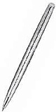 Шариковая ручка Waterman Hemisphere Deluxe, цвет: Metal CT, стержень: Mblue