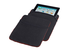 Чехол дя Ipad, черный/красный (чёрный; красный)