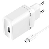 СЗУ OLMIO USB, 2.4A, Smart IC