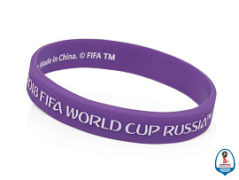 Браслет 2018 FIFA World Cup Russia™, фиолетовый (Фиолетовый)
