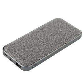 Внешний аккумулятор, Tweed PB, 10000 mah (Серый)