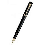 Перьевая ручка Parker Duofold F77 Centennial, цвет: Black GT, перо: F