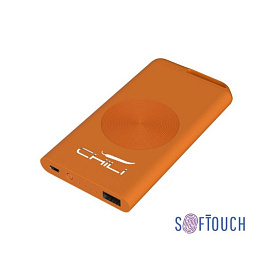 Беспроводное зарядное устройство "Theta Wireless", 4000 mAh (Оранжевый)