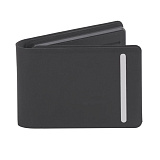 Портмоне со cъёмным (на магните) беспроводным зарядным устройством 3000 mAh, цвет черный