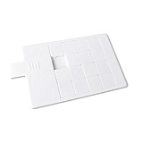 Флешка KR011 (белый)  128 гб. USB 2.0