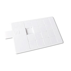 Флешка KR011 (белый)  128 гб. USB 2.0 (Белый)