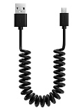 Кабель USB 2.0 - microUSB,  витой, OLMIO