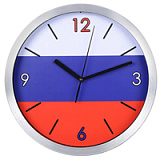 Часы настенные "Российский флаг"