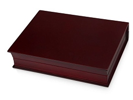 Подарочная коробка "Браун" (Тёмно-красный; Чёрный; Золотой)