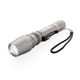 Фонарик CREE heavy duty, 10W (Серый)