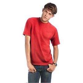 Футболка мужская Exact 190 (Красный)