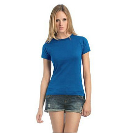 Футболка женская Exact 190/women (Голубой)