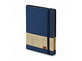 Ежедневник недатированный А5  Oxford, черный (Синий)