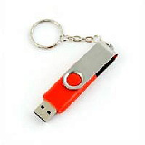 USB-Flash накопитель - брелок (флешка) "HIT", 32 Gb, в металлическом корпусе с пластиковыми вставкам