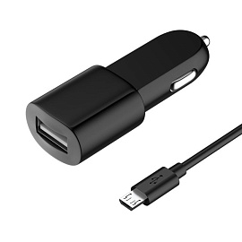 АЗУ USB 1.2A +microUSB кабель, OLMIO, чёрный (Чёрный)