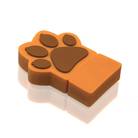 Флешка PVC053 "Лапа" с чипом 128 гб (Комбинированный)