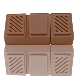 Флешка PVC037 "Шоколад" с чипом 128 гб. USB 2.0