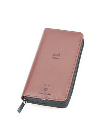 Кошелек с аккумулятором Power Bank 4 000 mAh PIERRE CARDIN, цвет чёрный (Коричневый)