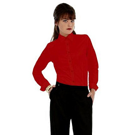 Рубашка женская Heritage LSL/women (Красный)