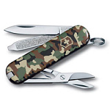 Нож-брелок VICTORINOX Classic SD "Camouflage", 58 мм, 7 функций